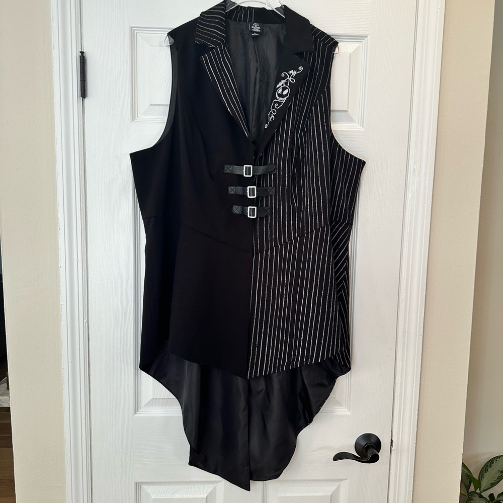 The Nightmare Before Christmas Jack Waistcoat Vest Halloween Size 3 | L513